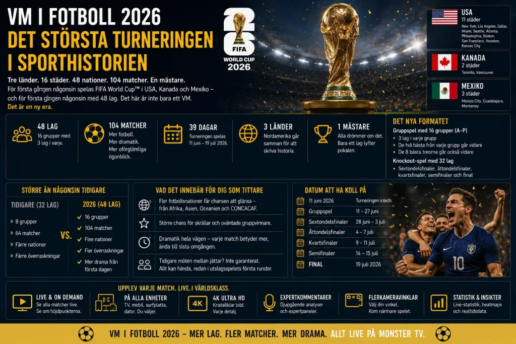Fotboll & Ishockey VM Live