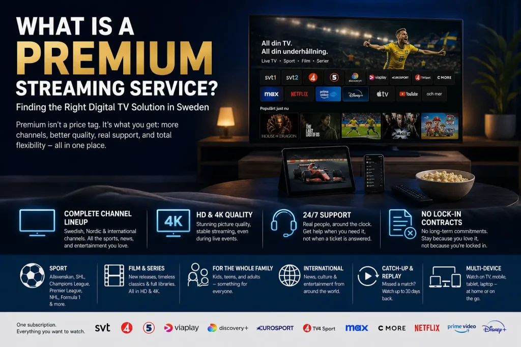 Premium Streaming Service