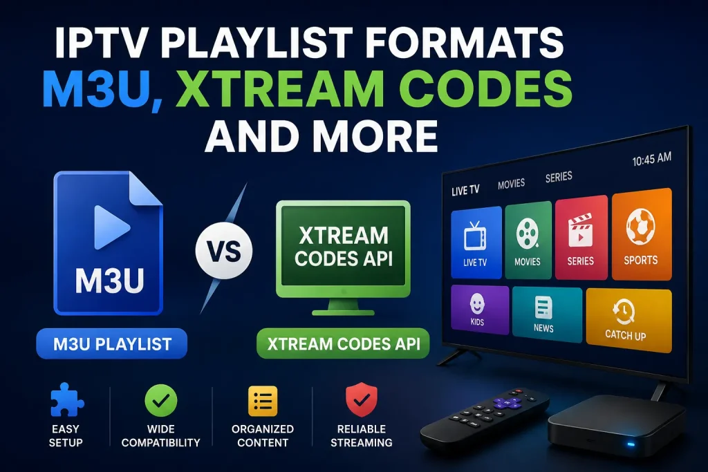IPTV Playlist Formats